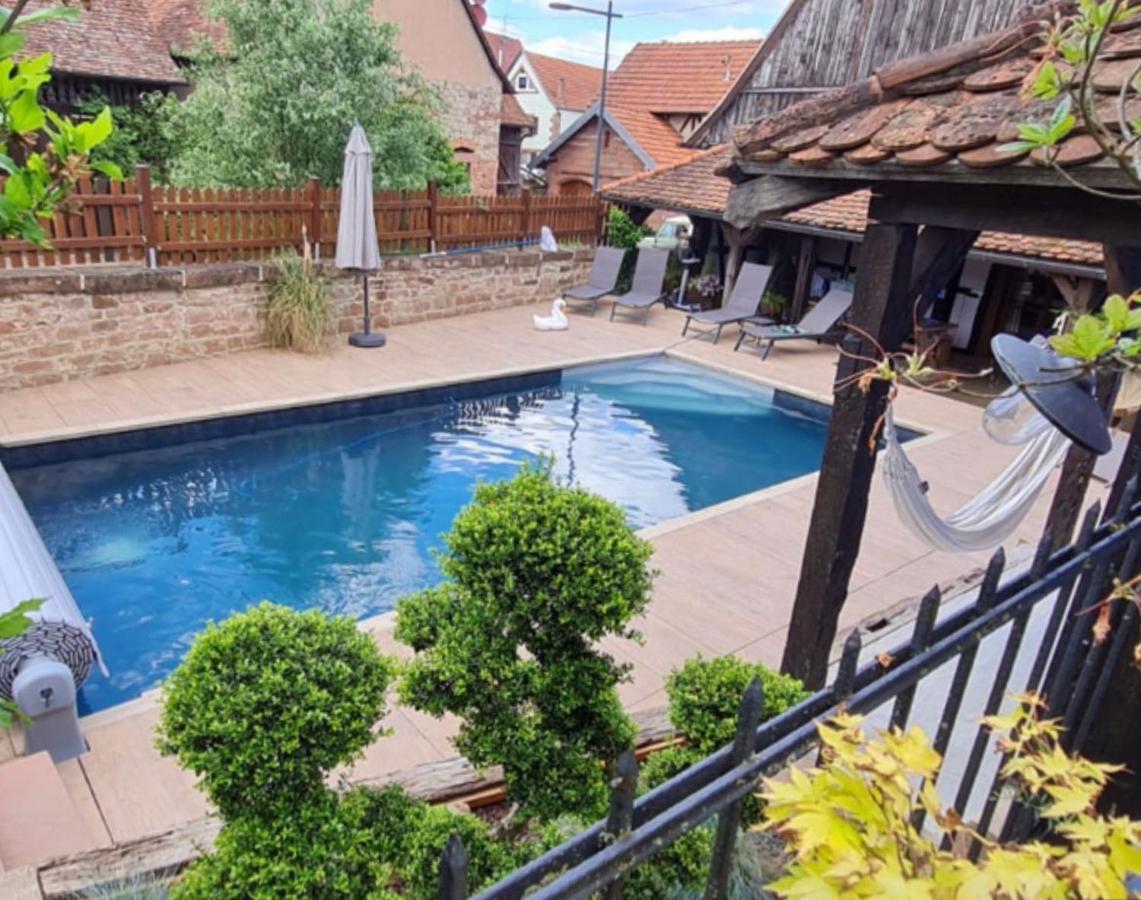 Le Clos Bleu - Gite Rural Schillersdorf Экстерьер фото